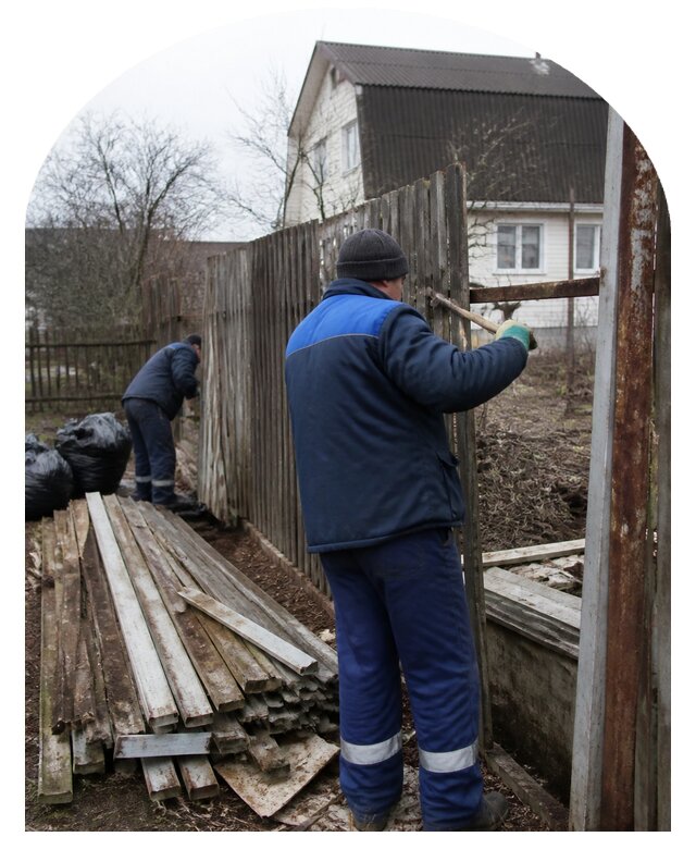 Демонтаж забора в Невинномысске по цене от 4603 р. | Метпроект-Нвн